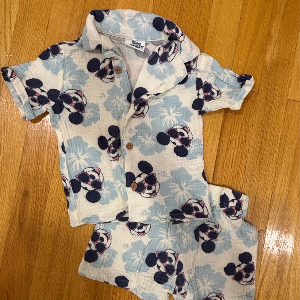 Kids Mickey Mouse summer set